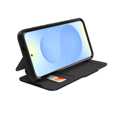 EFM Monaco Wallet Case Armour with D3O BIO for Samsung S25+ - Black